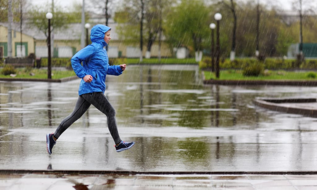 Tips for running in the rain time